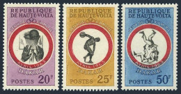 Burkina Faso 108-110, MNH. Michel 117-119. Games 1963. Basketball, Discus, Judo. - Burkina Faso (1984-...)