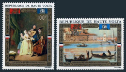 Burkina Faso C100-C101,MNH. UNESCO 1972.Save Venice.Longhi,Caffi.Music,Gondolas. - Burkina Faso (1984-...)