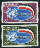 Burkina Faso C5-C6,MNH.Michel 112-113. Admission To UN,1962.Emblem,Flag. - Burkina Faso (1984-...)