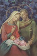 Jungfrau Maria Madonna Jesuskind Weihnachten Religion Vintage Ansichtskarte Postkarte CPSM #PBB776.A - Jungfräuliche Marie Und Madona
