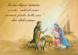 Vierge Marie Madone Bébé JÉSUS Noël Religion #PBB640.A - Jungfräuliche Marie Und Madona