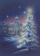 Bonne Année Noël Vintage Carte Postale CPSM Unposted #PBA624.A - Nouvel An