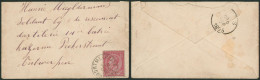 émission 1884 - N°46 Sur Lettre Obl Simple Cercle "Boortmeerbeek" > Antwerpen - 1884-1891 Leopoldo II