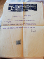 62C) Storia Postale Cartoline, Intero, Lettera Casa Editrice Italiana - Marcophilia