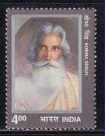 India MNH 2001, Sobha Singh, Painter, Artist - Unused Stamps