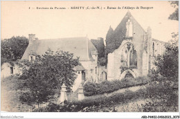 ABDP4-22-0287 - Environs De PAIMPOL - KERITY - Les Ruines De L'Abbaye De Beauport - Paimpol