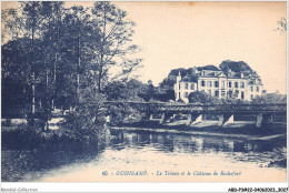 ABDP3-22-0261 -  GUINGAMP - Le Trieux Et Le Chateaux De Rochefort - Guingamp
