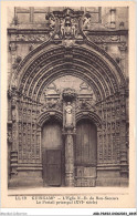 ABDP2-22-0170 - GUINGAMP - Eglise N D De Bon Secours - Le Portail Principale - Guingamp