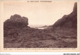 ABDP1-22-0096 - ETABLES - Le Chameau - La Pointe Du Corps De Garde Et Le Rocher De La Rognouse - Etables-sur-Mer