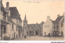 ABDP11-22-1006 - PLESTIN LES GREVES - Place Et Eglise - Plestin-les-Greves