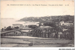 ABDP10-22-0889 - PERROS GUIREC - La Plage De Trestraou Vue Prise De La Clarte - Perros-Guirec