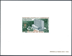 Cameroun C138 Deluxe Sheet, MNH. Michel A604. Hotel Mont Febe, Yaounde, 1970. - Kamerun (1960-...)
