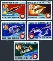 Cameroun 633-634,C256-C258,MNH.Michel 859-863. Apollo-Soyuz,1977. - Cameroun (1960-...)
