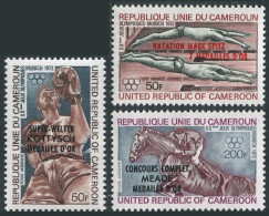 Cameroun C190-C192, MNH. Michel 712-714. Olympics Munich-1972. Medal Winners. - Kameroen (1960-...)