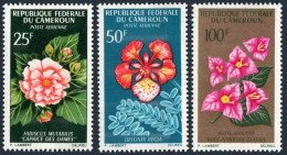 Cameroun C70-C72,MNH.Michel 466-468. Flowers 1966. - Kamerun (1960-...)