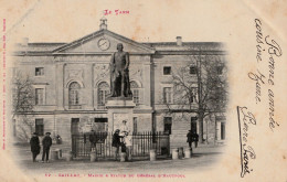 Gaillac Mairie Et Statue Du Général D’Hautpoul - Gaillac