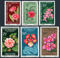 Cameroun 441-443,C70-C72,MNH.Michel 463-468. Flowers 1966. - Camerún (1960-...)