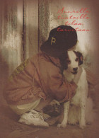 CHIEN Animaux Vintage Carte Postale CPSM #PBQ551.A - Dogs