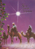 SAINT Gesù Bambino Cristianesimo Religione Vintage Cartolina CPSM #PBP859.A - Autres & Non Classés