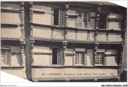ABDP6-22-0513 - LANNION - Facade De La Vieille Maison  - Lannion