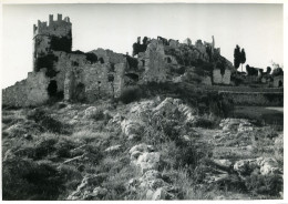 Les Ruines De Chateauneuf De Contes Photo 12x17 - Europe