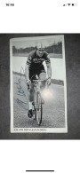 Carte Postale Souple Cyclisme Jos Van Der Vleuten  Signée  6 Tours De France - Cyclisme