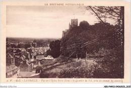 ABDP4-22-0355 - LAMBALLE - Vue Sur L'Eglise Notre Dame Et Le Quartier Du Val - Lamballe