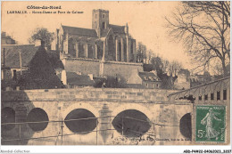 ABDP4-22-0351 - LAMBALLE -  Notre Dame Et Pont De Calmet - Lamballe