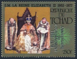 Chad 347, MNH. Michel 821. Coronation Of Queen Elizabeth II, 25th Ann. 1978. - Tsjaad (1960-...)