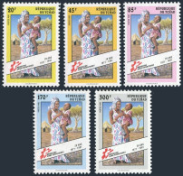 Chad 604-608,MNH.Michel 1212-1216. Doctors Without Borders,20th Ann.1992. - Chad (1960-...)