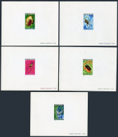 Chad 252-256 Deluxe Sheets,MNH.Michel 510-514. Insects,spiders 1972. - Tsjaad (1960-...)