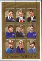Chad 910 Ai Sheet,MNH. British Royalty,2001.Prince William Wearing. - Chad (1960-...)