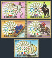 Chad 285-C152,C153,MNH. Olympics Munich-1972.Medal Winners.Fencing,Equestrian, - Tchad (1960-...)