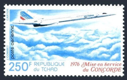 Chad C195, MNH. Michel 759. Supersonic Jet Concorde, 1976. - Chad (1960-...)