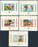 Chad 257-C119 Imperf,deluxe,C120 Imperf,MNH. Scout Jamboree 1972.Baden-Powell. - Tschad (1960-...)
