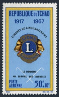 Chad CB4,MNH.Michel 178. Lion International,50th Ann.1967. - Tsjaad (1960-...)
