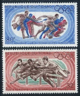 Chad C45-C46,MNH.Michel 211-212. Olympics Mexico-1968.Hurdlers. - Tsjaad (1960-...)
