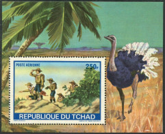 Chad C120,MNH.Michel Bl.39. Scout Jamboree 1972.Bird. - Tsjaad (1960-...)