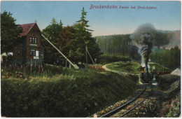 Brockenbahn - Partie Bei Drei-Annen - & Train - Other & Unclassified