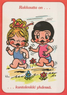 ENFANTS HUMOUR Vintage Carte Postale CPSM #PBV421.A - Humorvolle Karten