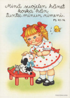 NIÑOS HUMOR Vintage Tarjeta Postal CPSM #PBV334.A - Humorous Cards