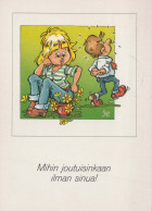 NIÑOS HUMOR Vintage Tarjeta Postal CPSM #PBV249.A - Cartoline Umoristiche