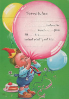 CHILDREN HUMOUR Vintage Postcard CPSM #PBV203.A - Cartes Humoristiques