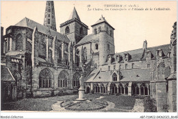 ABFP11-22-1031 - TREGUIER - Le Cloitre -Les Contreforts Et L'Abside De La Cathedrale  - Tréguier