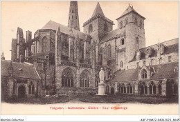 ABFP11-22-1029 - TREGUIER - La Cathedrale -Cloitre -Tour Hastings - Tréguier