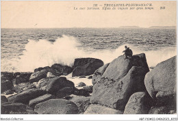 ABFP10-22-0883 - TREGASTEL - La Mer Furieuse-Effets De Vagues Par Gros Temps - Trégastel