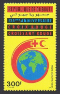 Djibouti C238,MNH.Michel 505. Red Cross And Red Crescent,125th Ann.1988. - Dschibuti (1977-...)