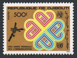 Djibouti 561,MNH.Michel 381. World Communications Year WCY-1983.Satellite. - Dschibuti (1977-...)