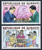 Djibouti 513-514, MNH. Michel 278-279. Chess Federation Creation, 1980. - Dschibuti (1977-...)