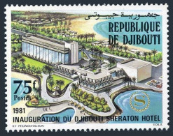 Djibouti 537,MNH.Michel 316. Sheraton Hotel,1981. - Dschibuti (1977-...)